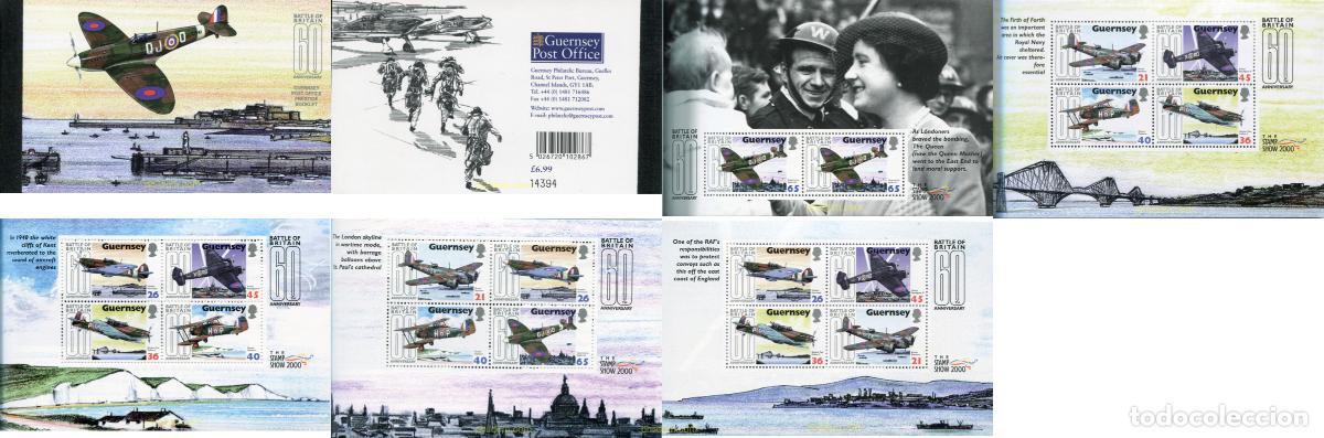 Sellos: 167091 MNH GUERNSEY 2000 60 ANIVERSARIO DE LA BATALLA DE INGLATERRA