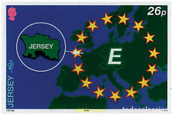 Sellos: 325250 MNH JERSEY 2000 EUROPA CEPT. CONSTRUCCION EUROPEA