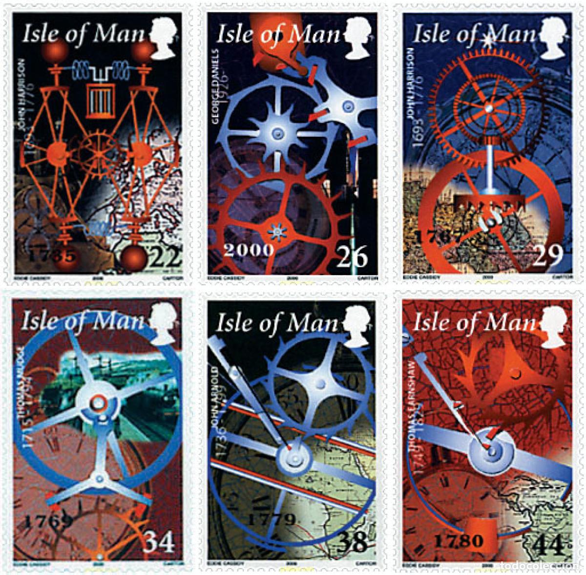 Sellos: 55914 MNH MAN 2000 RELOJES