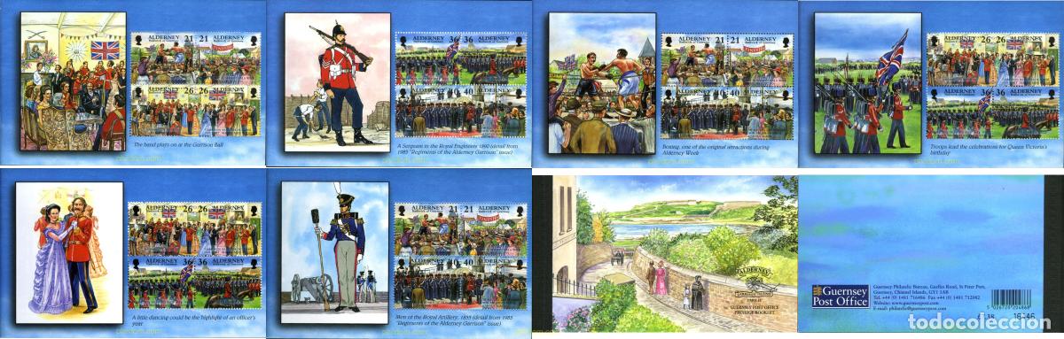 Sellos: 135624 MNH ALDERNEY 2000 DESARROLLO HISTORICO DE ALDERNEY