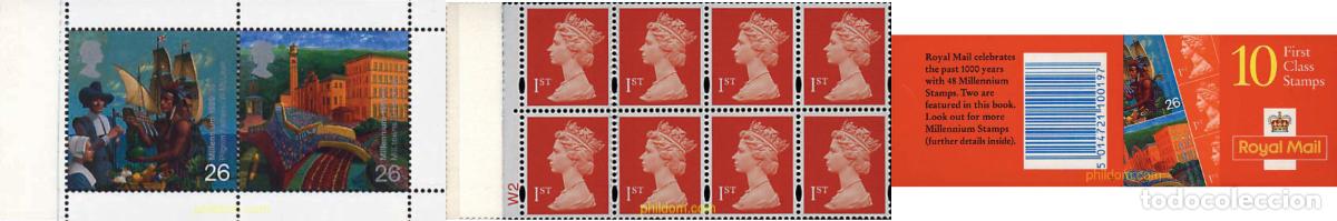 Sellos: 2691 MNH GRAN BRETA&Ntilde;A 1999 MILENIO. TRABAJO