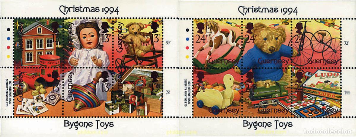 Sellos: 276834 MNH GUERNSEY 1994 NAVIDAD