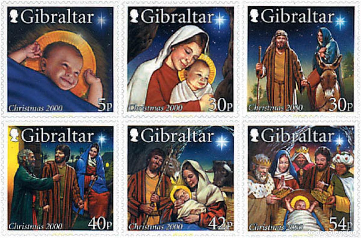 Sellos: 84372 MNH GIBRALTAR 2000 NAVIDAD