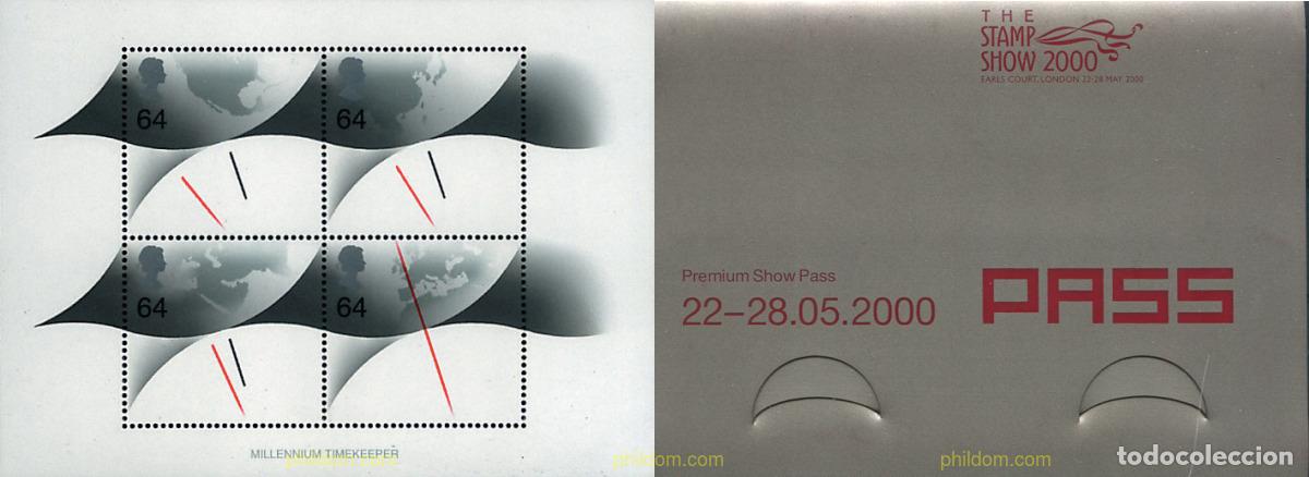Sellos: 326769 MNH GRAN BRETA&Ntilde;A 1999 CRONOMETRO DEL MILENIO