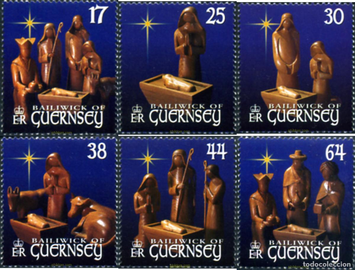 Sellos: 55363 MNH GUERNSEY 1999 NAVIDAD