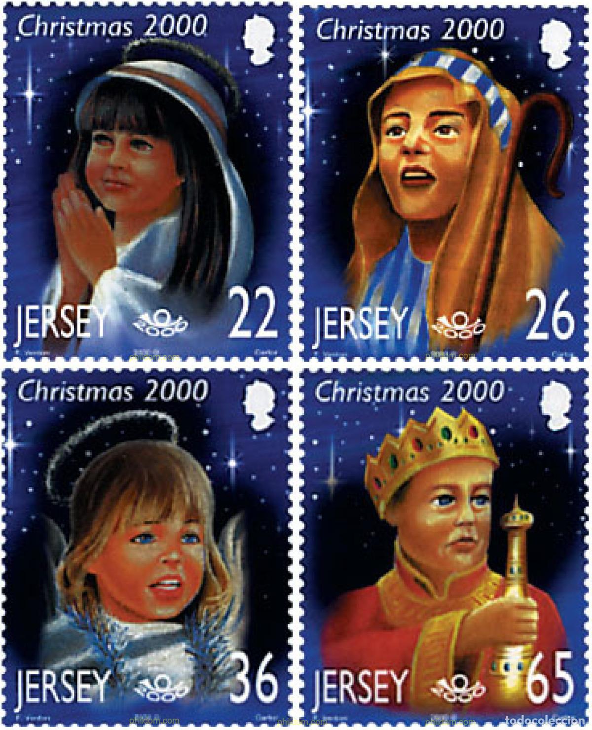 Sellos: 56211 MNH JERSEY 2000 NAVIDAD