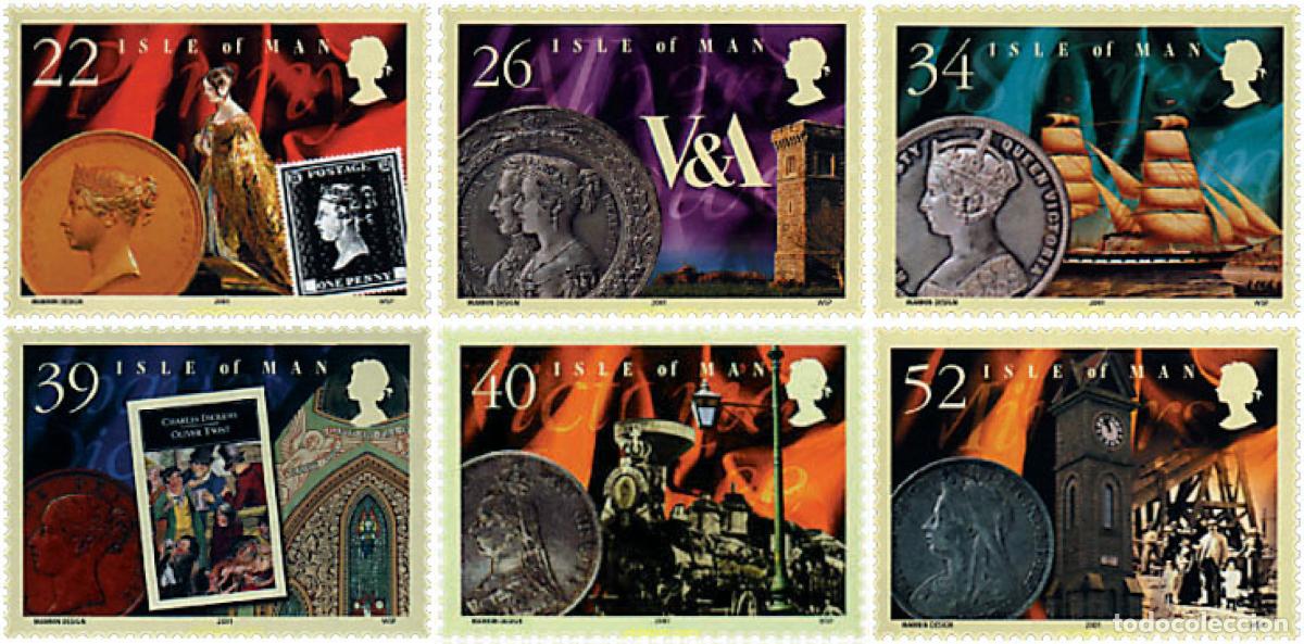 Sellos: 60622 MNH MAN 2001 CENTENARIO DE LA MUERTE DE LA REINA VICTORIA