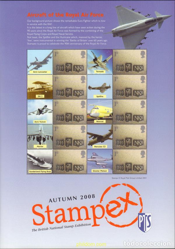 Sellos: 580090 MNH GRAN BRETA&Ntilde;A 2001 SELLOS PARA ACONTECIMIENTOS