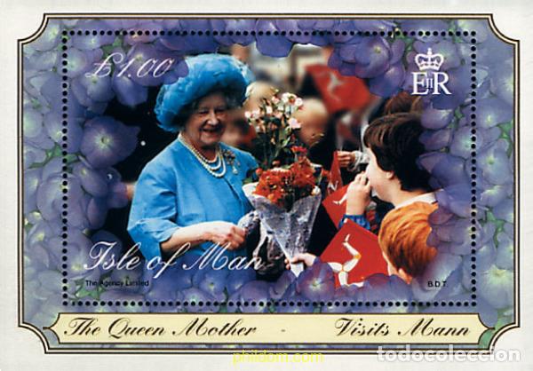 Sellos: 100081 MNH MAN 2000 CENTENARIO DE LA REINA MADRE