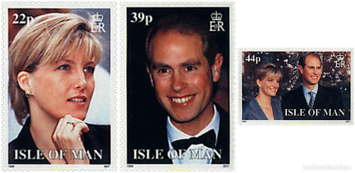 Sellos: 134821 MNH MAN 1999 BODA DEL PRINCIPE EDUARDO Y MISS SOFIA RHYS-JONES