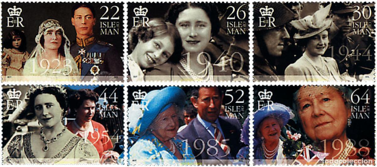 Sellos: 59226 MNH MAN 2000 CENTENARIO DE LA REINA MADRE