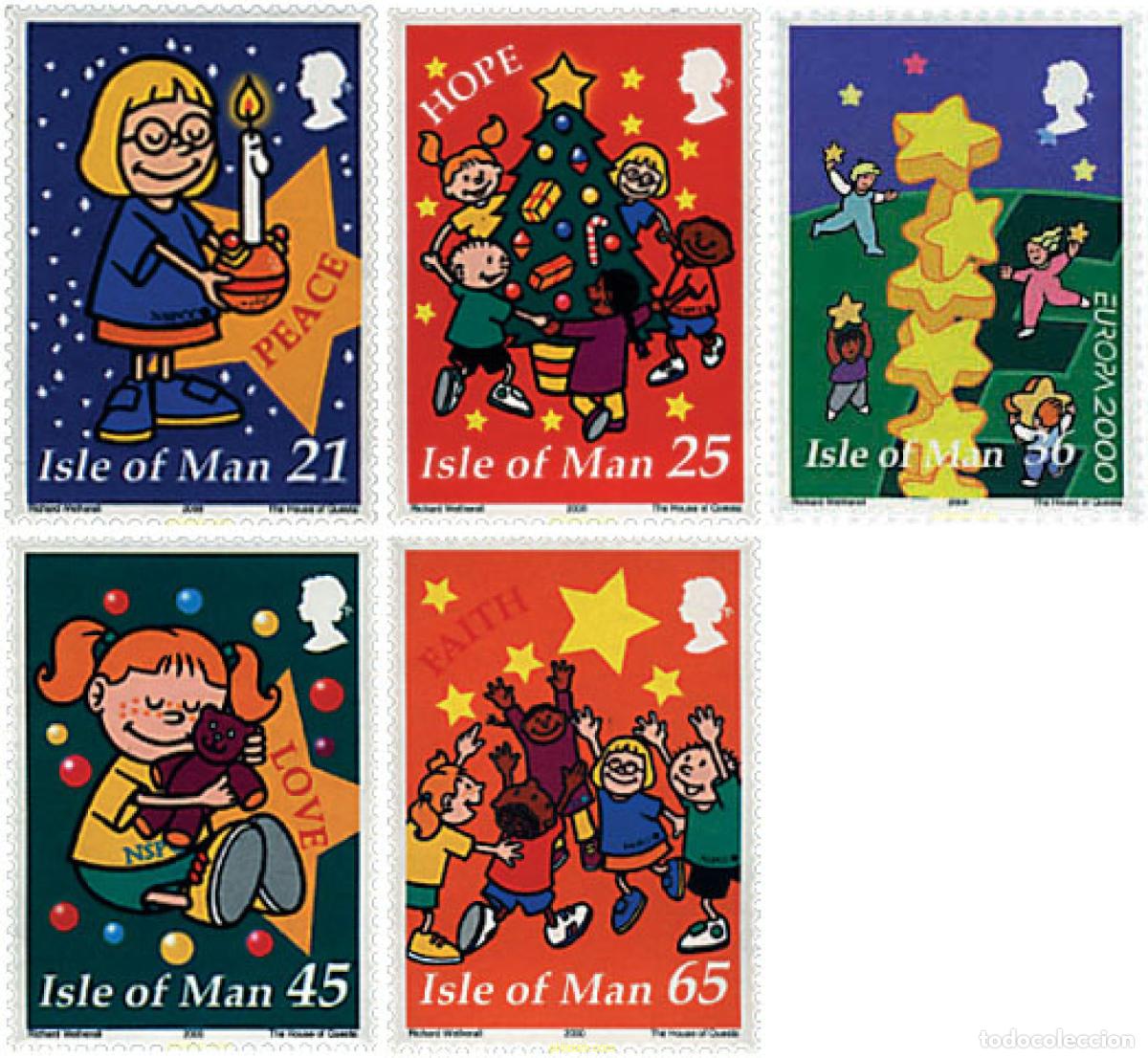 Sellos: 77135 MNH MAN 2000 EUROPA CEPT. CONSTRUCCION EUROPEA