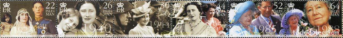 Sellos: 169453 MNH MAN 2000 CENTENARIO DE LA REINA MADRE