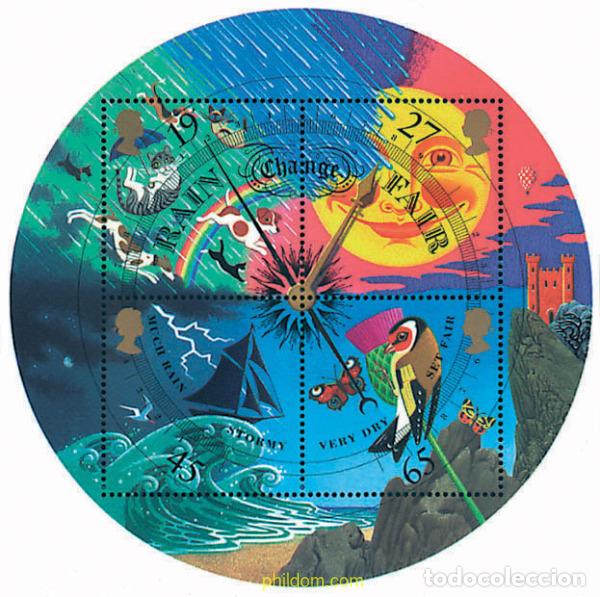 Sellos: 91292 MNH GRAN BRETA&Ntilde;A 2001 EL TIEMPO