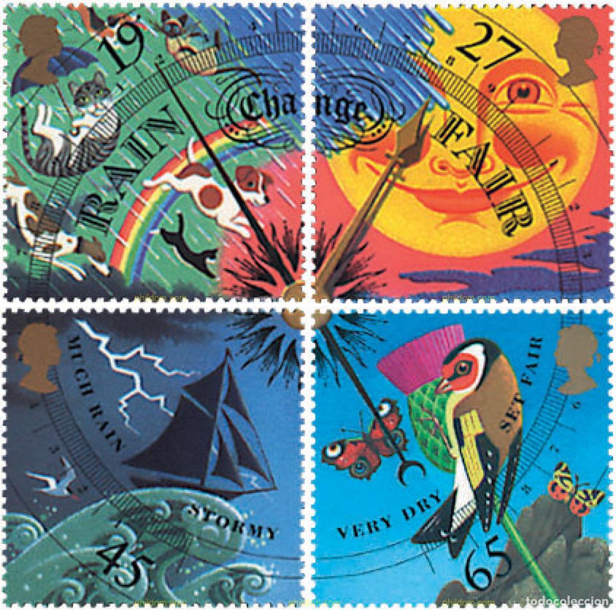Sellos: 91288 MNH GRAN BRETA&Ntilde;A 2001 EL TIEMPO