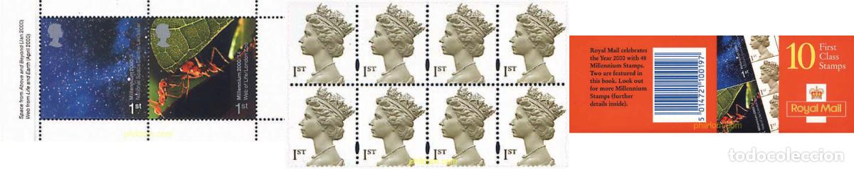 Sellos: 2439 MNH GRAN BRETA&Ntilde;A 2000 MILENIO