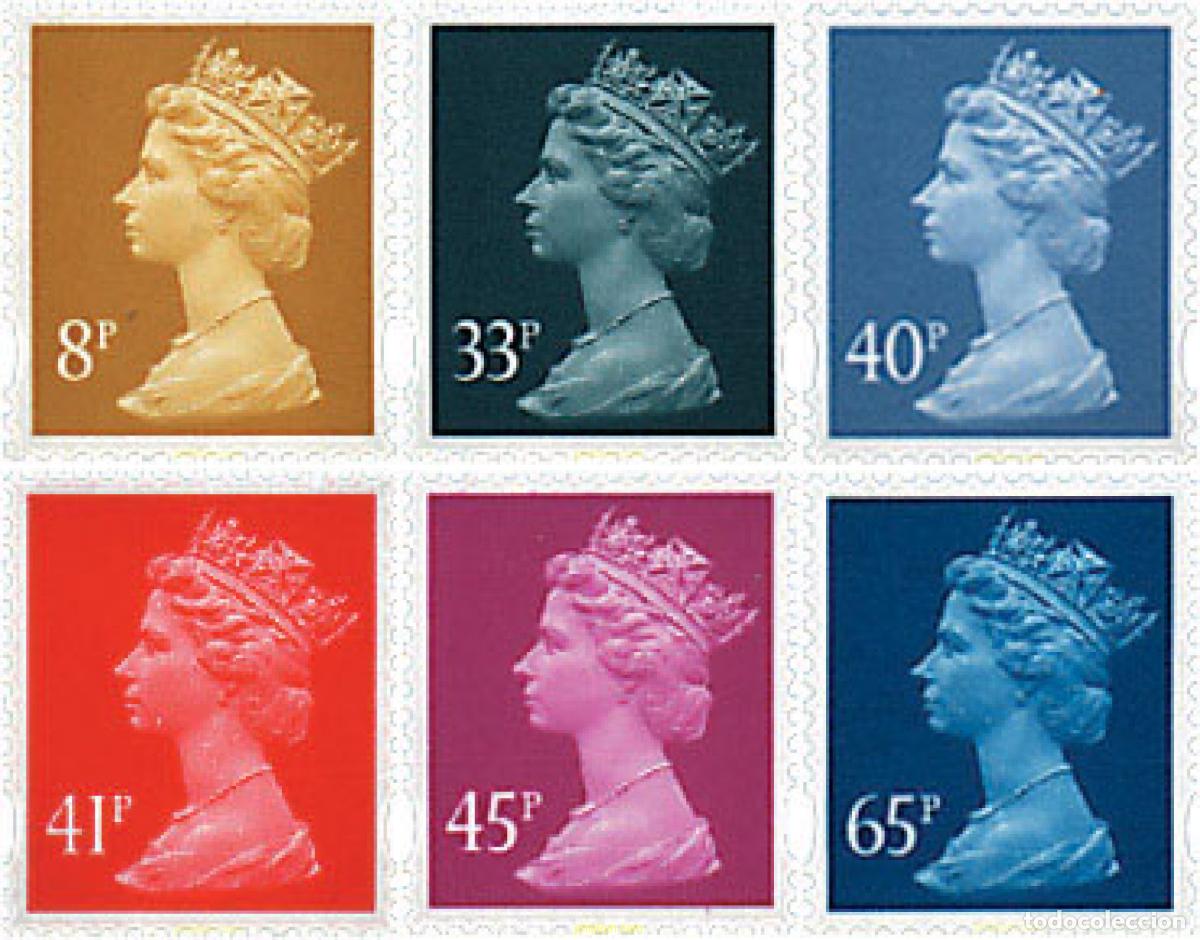 Sellos: 90756 MNH GRAN BRETA&Ntilde;A 2000 ISABEL II