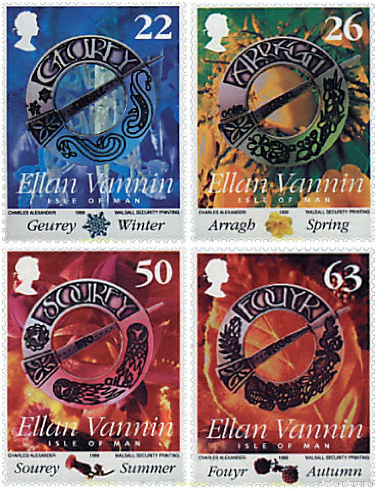 Sellos: 66066 MNH MAN 1999 CENTENARIO DE LA SOCIEDAD GAELICA DE MAN