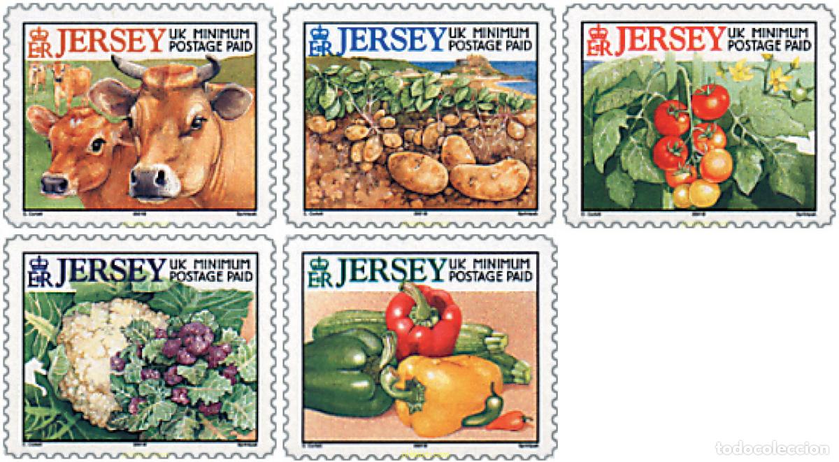Sellos: 66958 MNH JERSEY 2001 PRODUCTOS DE LA GRANJA