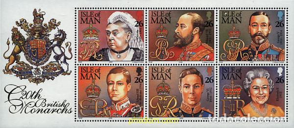 Sellos: 67286 MNH MAN 1999 REYES BRITANICOS DEL SIGLO XX