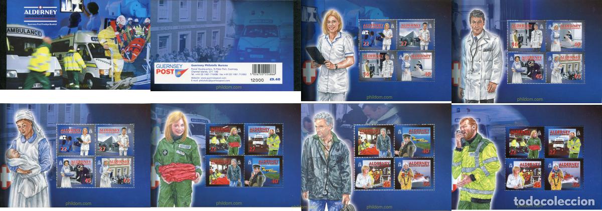 Sellos: 326444 MNH ALDERNEY 2001 SERVICIOS A LA COMUNIDAD