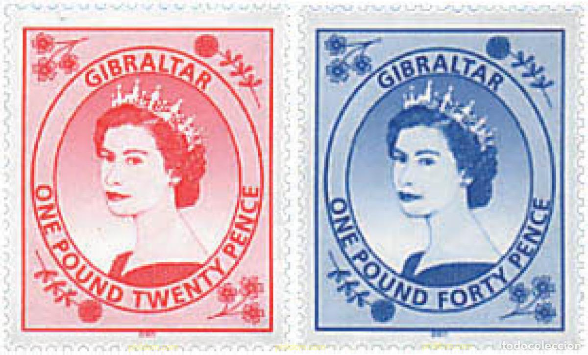 Sellos: 84385 MNH GIBRALTAR 2001 REINA ISABEL II