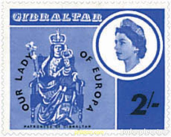 Sellos: 77779 MNH GIBRALTAR 1966 NUESTRA SE&Ntilde;ORA DE EUROPA