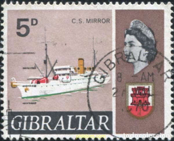 Stamps: 572652 USED GIBRALTAR 1969 BARCOS