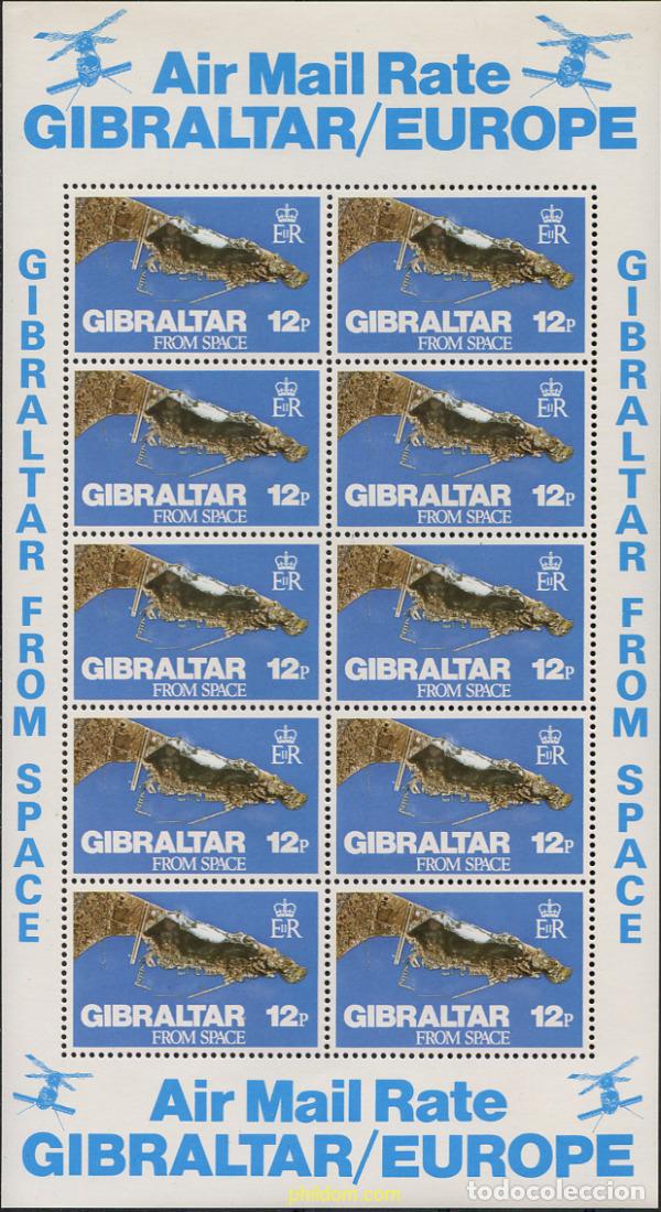 Selos: 104792 MNH GIBRALTAR 1978 GIBRALTAR DESDE EL ESPACIO