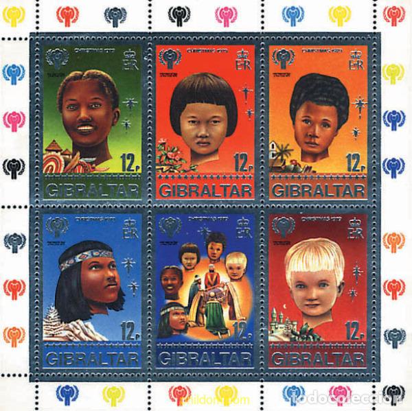 Selos: 84250 MNH GIBRALTAR 1979 NAVIDAD. A&Ntilde;O INTERNACIONAL DEL NI&Ntilde;O