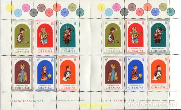 Sellos: 318194 MNH GIBRALTAR 1975 NAVIDAD