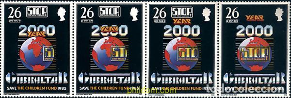 Sellos: 4779 MNH GIBRALTAR 1985 CAMPA&Ntilde;A CONTRA LA POLIOMIELITIS