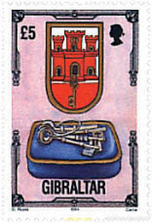 Sellos: 84282 MNH GIBRALTAR 1994 PATRIMONIO ARQUITECTONICO