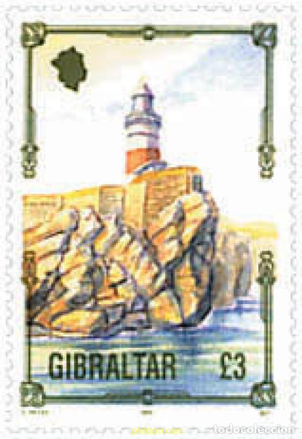 Sellos: 673476 MNH GIBRALTAR 1993 PATRIMONIO ARQUITECTONICO