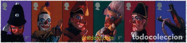 Sellos: 5561 MNH GRAN BRETA&Ntilde;A 2001 MARIONETAS