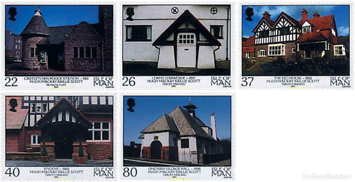 Sellos: 81239 MNH MAN 2001 ARQUITECTURA DE BAILLIE SCOTT