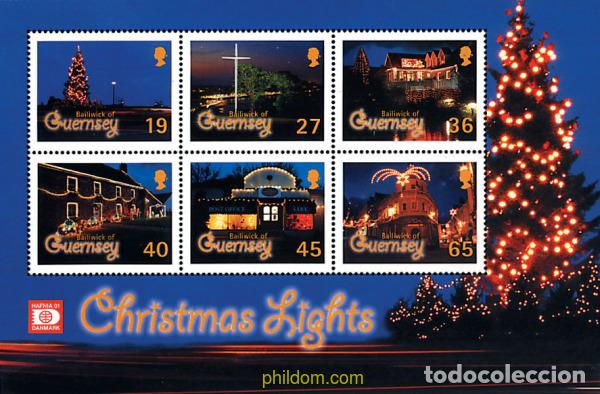 Sellos: 81222 MNH GUERNSEY 2001 NAVIDAD