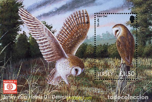 Sellos: 81234 MNH JERSEY 2001 HAFNIA 01. EXPOSICION FILATELICA INTERNACIONAL