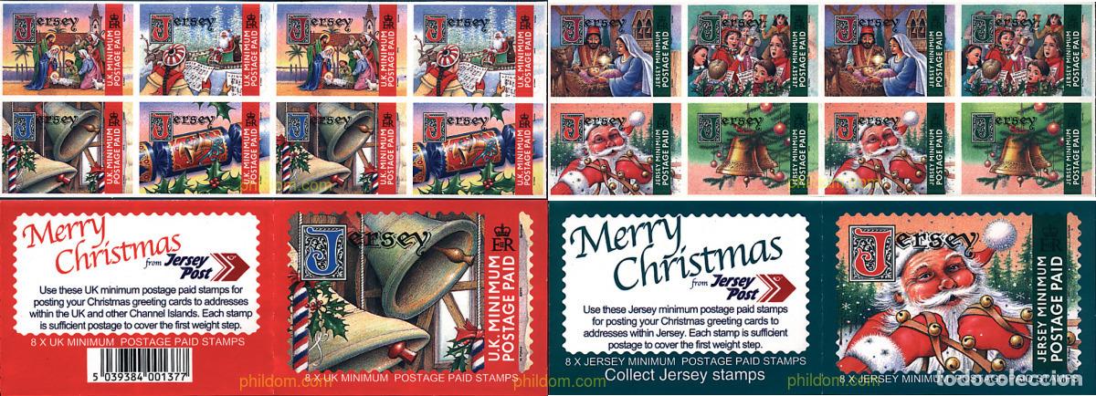 Sellos: 1860 MNH JERSEY 2001 NAVIDAD