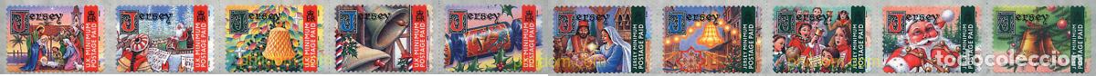 Sellos: 4655 MNH JERSEY 2001 NAVIDAD