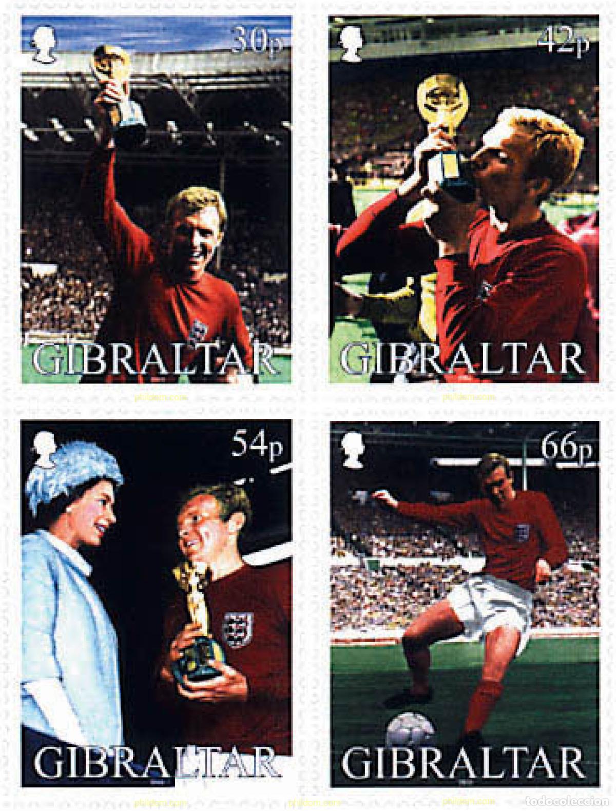 Sellos: 84404 MNH GIBRALTAR 2002 COPA DEL MUNDO DE FUTBOL. COREA DEL SUR Y JAPON-02