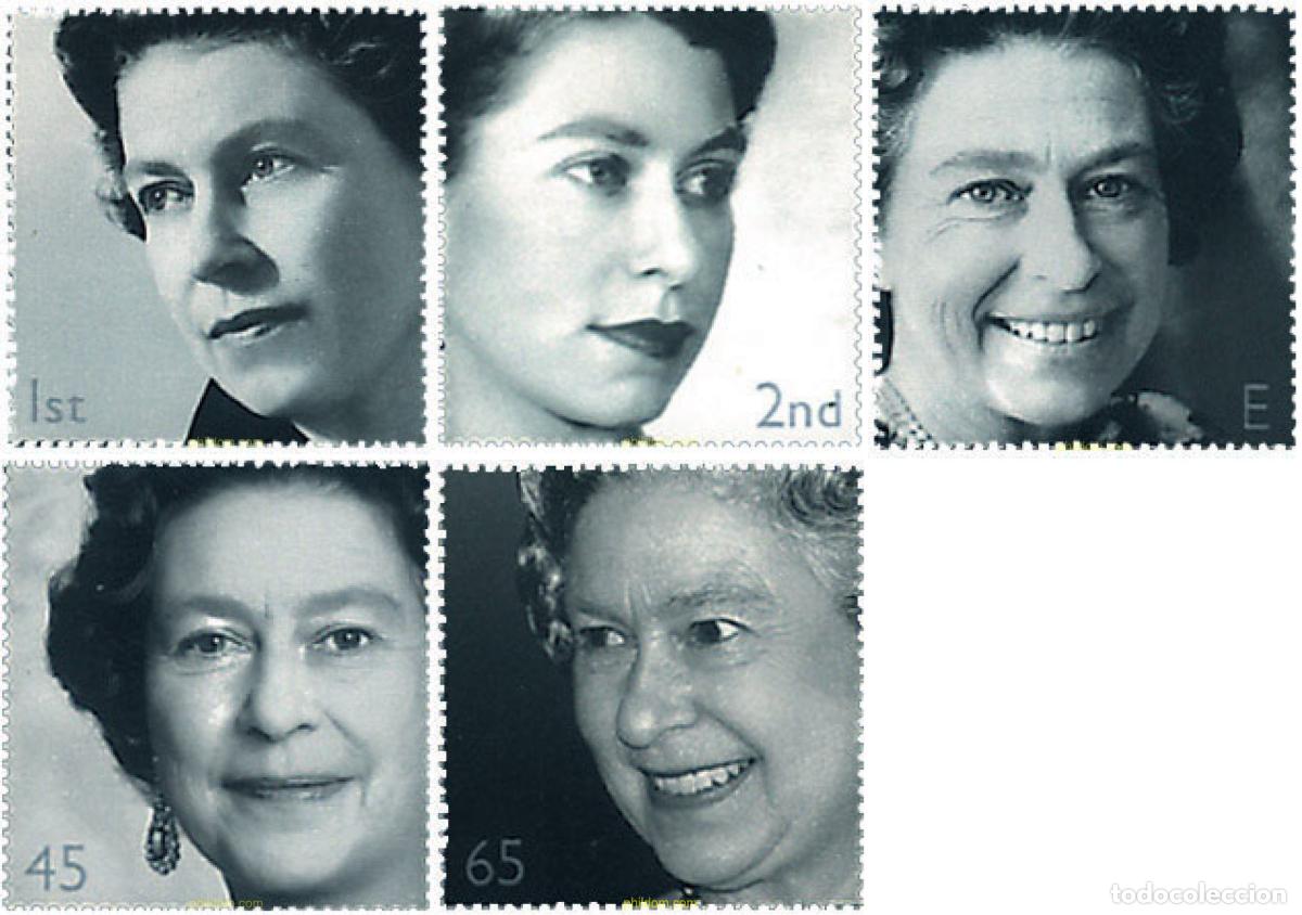 Sellos: 82540 MNH GRAN BRETA&Ntilde;A 2002 50 ANIVERSARIO DEL ACCESO AL TRONO DE ISABEL II