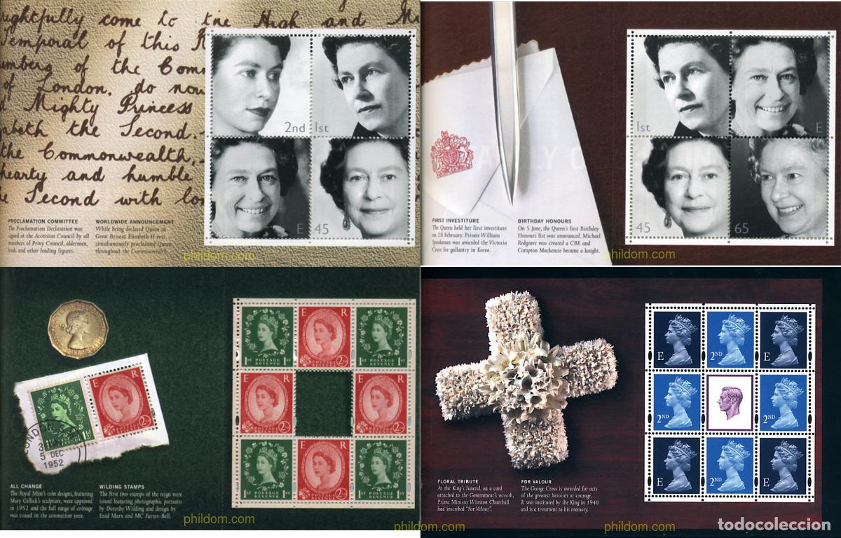 Sellos: 571959 MNH GRAN BRETA&Ntilde;A 2002 50 ANIVERSARIO DEL ACCESO AL TRONO DE ISABEL II