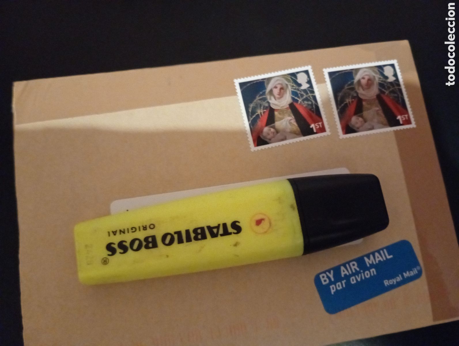 Sellos: Sobre franqueado Gran Breta&ntilde;a