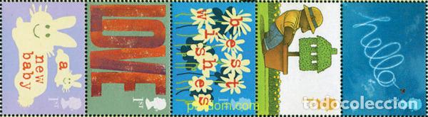 Sellos: 576421 MNH GRAN BRETA&Ntilde;A 2002 SELLOS CON MENSAJE