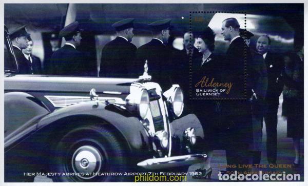 Sellos: 89283 MNH ALDERNEY 2002 50 ANIVERSARIO DEL ACCESO AL TRONO DE ISABEL II