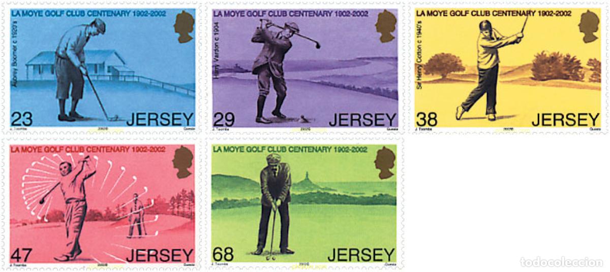Selos: 89768 MNH JERSEY 2002 CENTENARIO DEL CLUB DE GOLF LA MOYE