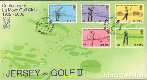 Sellos: 368577 MNH JERSEY 2002 CENTENARIO DEL CLUB DE GOLF LA MOYE