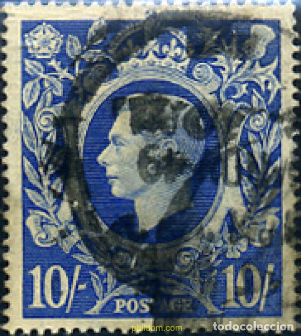 Sellos: 286557 USED GRAN BRETA&Ntilde;A 1941 REY JORGE VI