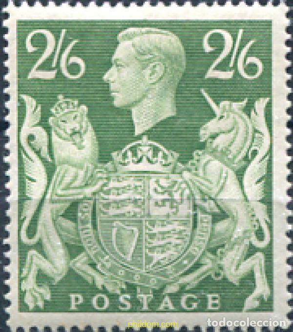 Sellos: 326494 MNH GRAN BRETA&Ntilde;A 1941 REY JORGE VI